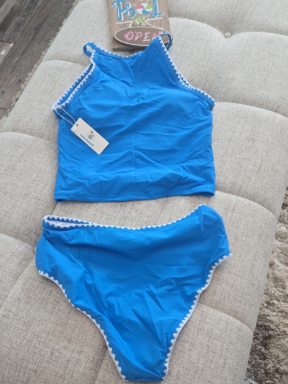 NWT Beachsissi High-neck Tankini Set - Picture 6 of 12
